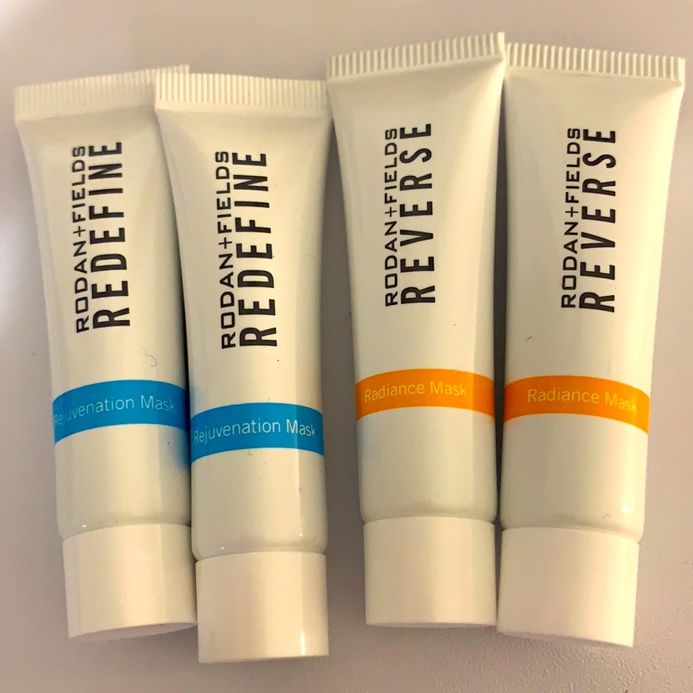 Travel size mini masks from Rodan and Fields